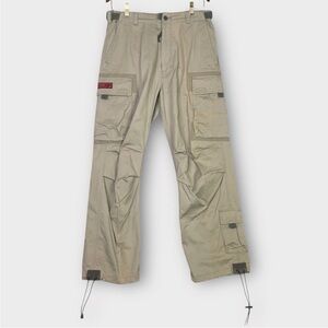 Vintage Abercrombie And Fitch Paratroop Pants Mens Size M 33x32 Hiking RARE!